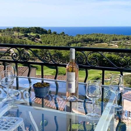 T3 Vue Mer Exceptionnelle Au Domaine Fregate Bandol Сен Сир сюр Мер Екстериор снимка