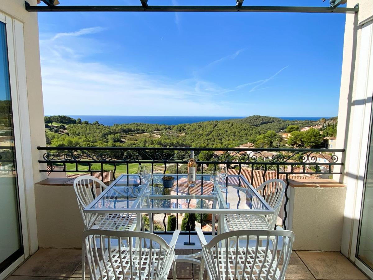 T3 Vue Mer Exceptionnelle Au Domaine Fregate Bandol Сен Сир сюр Мер Екстериор снимка